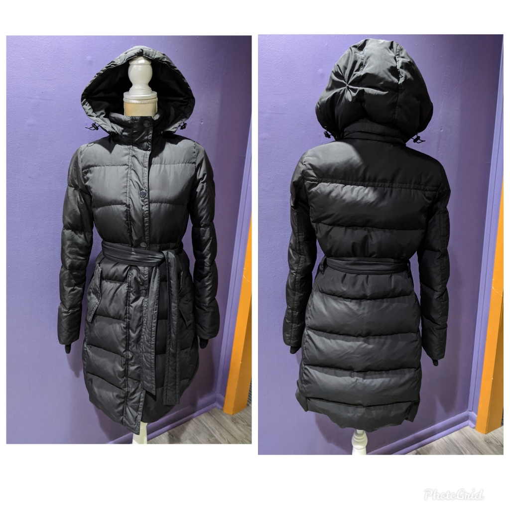 J Crew Puffer Down Parka Sz Xs